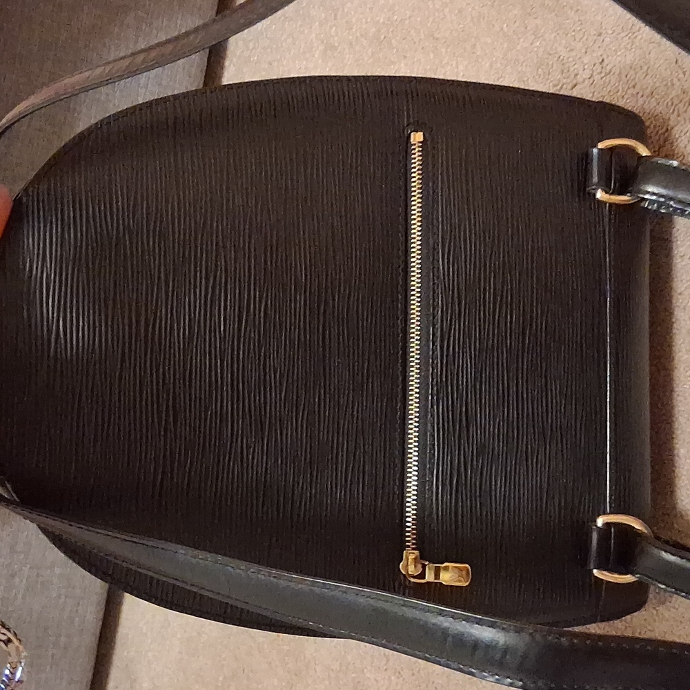 Black Epi Leather Backpack - Luxury Designer - Picture 16 of 16